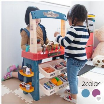 お店屋さんごっこ おもちゃ ままごとセット お店やさんごっこ おままごとセット アイスクリーム屋さん