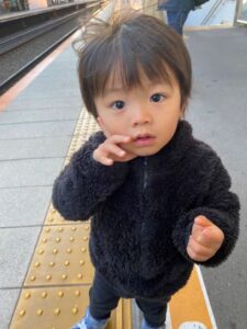 子どもの通り道作者の子ども画像